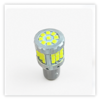 Ampoule LED BAY9S 2016 30SMD 12V 24V Super Lumineuse Canbus Sans Erreur pour Éclairage Intérieur de Voiture, Plafonnier et Plaque d'Immatriculation