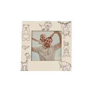 Cadre photo en bois, crayons, merchandising personnalisé - Product Image 2