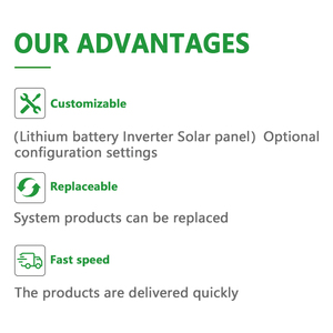 ระบบโซลาร์เซลล์แบบโมโน All in One 2 MPPT ขนาด 17kw 20kw 25kw 3 เฟส แบบเชื่อมต่อกับระบบไฟฟ้าสาธารณะ สำหรับบ้าน - Product Image 2