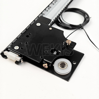 Accessoire de quincaillerie pour porte de placard pliante rotative en acier laminé à froid, à fermeture douce synchronisée, pour cuisine, chambre et salle de bain, pour le marché américain
