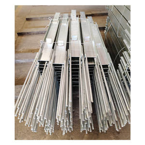 Galvanised H Section Steel <strong>Posts</strong> Garden DIY Sleeper Retaining <strong>Wall</strong> H <strong>Post</strong> With <strong>Fence</strong> <strong>Bracket</strong> - Product Image 1