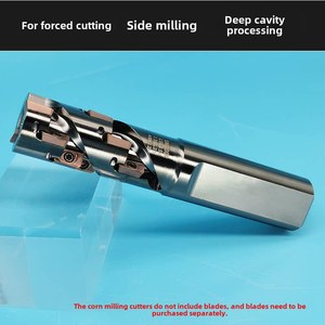 Corn Milling Cutter Spiral Roughing Right Angle Corn <strong>End</strong> <strong>Mill</strong> Shank 1135 1604 Side Milling Cutter Disc BT40 50 SKD11 - Product Image 3