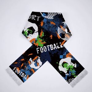 Écharpes de supporter en gros B2B, impression personnalisée, OEM ODM, écharpes de supporter de haute qualité, fabricant d'écharpes de supporter, écharpes de supporter de football, fourniture directe d'usine - Product Image 2