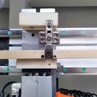 Fresadora CNC para orificios de cerraduras de puertas, copiadora de perfiles de aluminio y PVC, equipo para taladrar orificios de drenaje de ventanas CNC