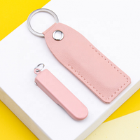 Porte-clés coupe-ongles ensemble avec étui en cuir coupe-ongles et coupe-ongles outil gaine coupe-ongles housse de protection