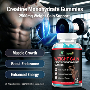 Winstown weight gain <b>creatine</b> monohydrate gummies 2500mg weight gain muscle building supplement boost endurance sports gummies - Product Image 2