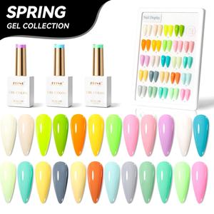 JTING Nouvelle Collection de Vernis Gel Printaniers 24 Couleurs – Tendance des Ongles du Nouvel An – Marque Unique OEM/ODM - Product Image 1