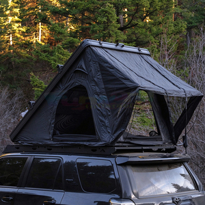 Carpa de techo para SUV de aleación de aluminio y tela de algodón, Dachzelt de apertura rápida, impermeable, para camping en las cuatro estaciones. - Product Image 1