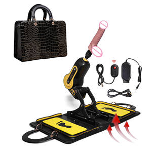 Ferngesteuerter Einziehbarer Realistischer Dildo Vibrator mit Einstellbarem Winkel und Geschwindigkeit Automatische Stoßfunktion Sexmaschine für Frauen - Product Image 1