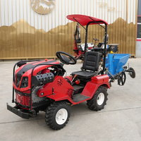 Pengiriman cepat Mini Air-Cooled traktor pertanian Power Rotary Tillage traktor 18HP 25HP Orchard traktor dengan pemanen kentang