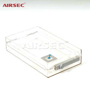 Etiqueta de Seguridad Antirrobo <span class=keywords><strong>AIRSEC</strong></span> <span class=keywords><strong>EAS</strong></span> AM RF, Caja de Seguridad Transparente de Plástico PC para Comercio Minorista - Product Image 2