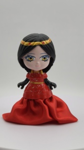 Lovely Resin Princess Keychain Cute Bag <b>Charm</b> Figurine Decor Toy Gift for Girls Birthday Souvenir - Product Image 4