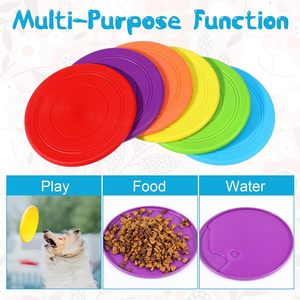 Soft Chew Resistant <b>Dog</b> Flying Disc, <b>Interactive</b> Pet Training Disc <b>Toy</b> <b>for</b> Outdoor Play - Product Image 2