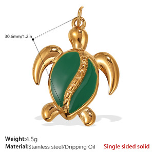 Collana Vintage 3D con Ciondolo a Forma di Stella Marina e Elegante Conchiglia, con Dettagli Irregolari a Guscio di Conchiglia - Product Image 6