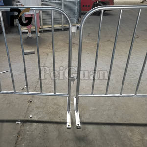 Etkinlik kullanılan sıcak daldırma galvanizli kalabalık kontrol yaya bariyeri/geçici çevre eskrim - Product Image 5