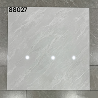 Carreaux de porcelaine effet marbre brillant 800x800 à veinage continu pour sols de hall d'appartement - Vente en gros