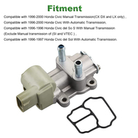 Soupape de régulation d'air de ralenti (IACV) 16022-P8A-A01 16022-P8A-A02 16022-P8A-A03 16022-P2E-A51 pour Honda Accord Civic CX DX EX HX
