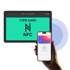 Phía trước NFC <span class=keywords><strong>Android</strong></span> <span class=keywords><strong>tablet</strong></span> màn hình cảm ứng máy tính bảng 10 inch Full HD màn hình NFC Pos với máy tính để bàn chủ - Product Image 3