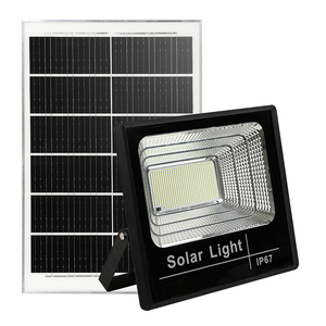 โคมไฟ LED พลังงานแสงอาทิตย์ ไฟ COB กันน้ำ IP65 พร้อมรีโมทคอนโทรล ติดผนัง อะลูมิเนียม แสงขาว 5000K 120 ลูเมน ได้รับการรับรองมาตรฐาน CE - Product Image 1