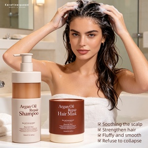 Salon Quality Argan Oil Repair <b>Shampoo</b> Daily Moisturizing Hair Wash Deep Nourishing Repairing <b>Shampoo</b> for All Hair Types 16oz - Product Image 5