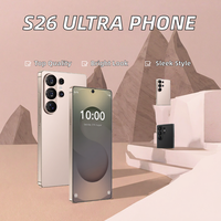 Smartphone S26 Ultra 16 Go 1 To, Écran 7,3 Pouces, Stylet Intégré, 108 MP, LTE CDMA 5G Cellulaire, Double SIM, Android 15, Téléphone Deca-Core