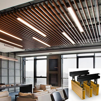 Paneles de Techo Decorativos de Aluminio para Interiores, Diseños de Paneles de Techo Falso, Nuevo Material para Decoración de Techos y Paredes