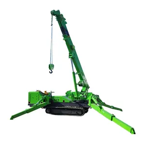 Aole's New Spider Crane Hydraulic Support Leg High-altitude Operation Spider Sling Articulated Arm New Spider Crane Crawler Min