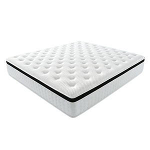 <span class=keywords><strong>Matelas</strong></span> hybride moderne et durable à ressorts ensachés, 25 cm d'épaisseur, fourni directement par l'usine, logo personnalisé, mousse ondulée en boîte pour projets hôteliers - Product Image 2