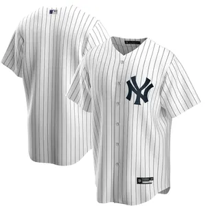 Camisa de beisebol bordada, venda por atacado de camisa de beisebol bordada com faixa personalizada e nenhum camisa de softball bordada