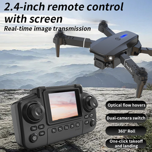 Bán Hàng Nóng Giá Rẻ E88 Pro Drone Với Màn Hình Điều Khiển Từ Xa 4K HD Dual Máy Ảnh Có Thể Gập Lại Quadcopter Máy Bay Trực Thăng Người Mới Bắt Đầu - Product Image 6