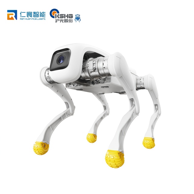 QuanNeng D1 Pro/Edu Intelligent Quadruped Bionic Robot, Electronic Robot Dog Powerful Remote Operation Scalable Flexibility