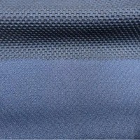 Approvisionnement direct usine – Tissu en polyester alvéolé double face 230g, jacquard teint, maille de poids moyen pour vêtements, manteaux et vestes