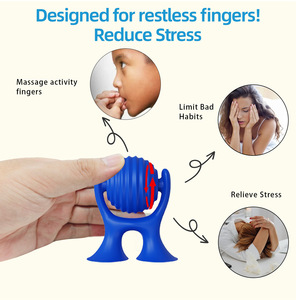 Juguetes Sensoriales de Silicona con Cabeza Grande y Diseño 3D para Jóvenes, Juguetes de Silicona para Aliviar el Estrés - Product Image 4
