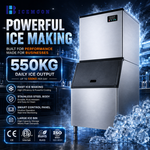 <strong>Ice</strong> Maker Machine for Convenience Store Beverage <strong>Stations</strong> with Cube <strong>Ice</strong> Output, Automatic Cleaning and Fault Alarm - Product Image 1