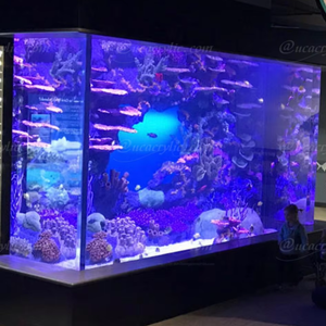 Aangepaste Grote Woonkamer <span class=keywords><strong>Aquarium</strong></span> <span class=keywords><strong>Aquarium</strong></span> Acryl Groot <span class=keywords><strong>Aquarium</strong></span> <span class=keywords><strong>Aquarium</strong></span> - Product Image 1