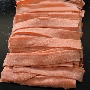 Tiras de Gomitas con Sabor a Frutas Ácidas al Por Mayor, Caramelos de Gelatina Recubiertos de Caramelo, Sabor Equilibrado Agridulce, Empaquetado en Bolsa, Contenido de Azúcar Personalizable - Product Image 4