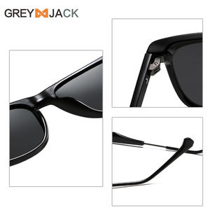 Gafas de Sol Polarizadas Greyjack Square, Montura Negra, Lentes Fotocromáticas UV400, Unisex, para Uso en Exteriores - Product Image 5