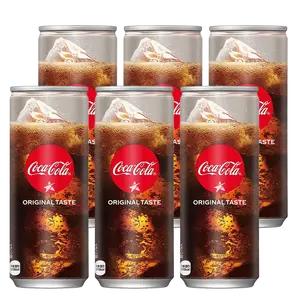 Japanese Coca Cola Carbonated Drink 250ml Cafe Limited Edition Soft Drinks Sparkling Fresh Beverage Coke Coca Cola