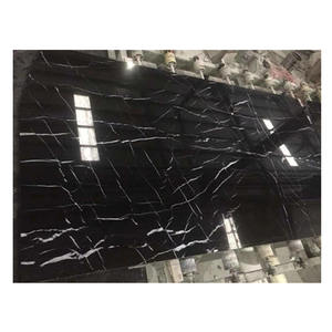 <span class=keywords><strong>China</strong></span> Zwart Marmeren Plaat Tegel Badkamer Wandtegel Nero <span class=keywords><strong>Marquina</strong></span> Marmeren Vloer Tegel - Product Image 1
