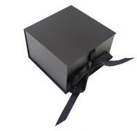 Boîte cadeau magnétique en carton durable personnalisable avec impression dorée pour mariage et bijoux, prix négociable