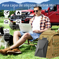 Étui de protection en silicone Starlink Mini, antichoc, anti-rayures, housse Starlink pour camping, camping-car, voiture, coque de protection en silicone Starlink