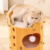 Lit suspendu pour chat de luxe, design mural, hamac de fenêtre et lit au sol, lit de sécurité pour chat, hamac d'arbre à chat pour fenêtre