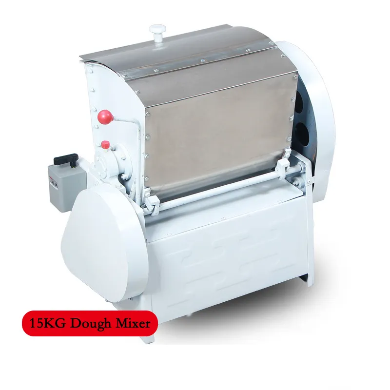 Commercial Bakery 15kg Flour Mixing Machine Dough Mixer For Tortilla Commercial Dough Making Machine
