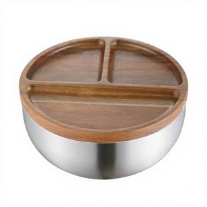 Bols mélangeurs modernes en acier inoxydable 304 écologiques et polis avec poignée et bec verseur pour la préparation des œufs et la cuisson - Product Image 2