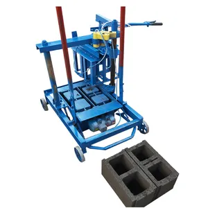 Small Scale Manual Clay Brick Making Machine with Compact Structure for Rural Area Manufacturing