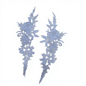 ERKOUMI Meilleure Vente Patch Appliqué en Dentelle Brodé Soluble dans l'Eau <span class=keywords><strong>pour</strong></span> Costumes de Spectacle DIY et Voiles de Mariée Vente en Gros - Product Image 5