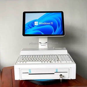 Terminal Punto de Venta Todo en Uno con Pantalla Táctil de 15.6 Pulgadas, Caja Registradora con Impresora, Teclado y Caja para Pequeñas Empresas - Product Image 3