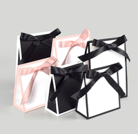 CSMD 100 pièces fabricants chinois en gros fournisseurs de Yiwu matériel de papier bon marché boîte-cadeau rose pour les invités de mariage porte cadeau