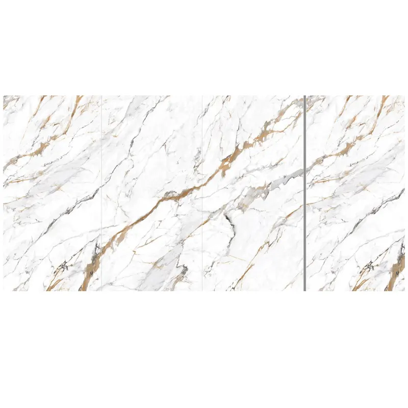Artificial Quartz Marble Slab High Quality Sintered Stone Slab for Flooring Walls