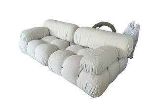 Muebles Disen, Estilo Europeo, Cómodo Sofá de 2 Plazas, Terciopelo Bouclé Chenille, para Apartamento, Escuela y Hospital, con Función Reclinable - Product Image 6